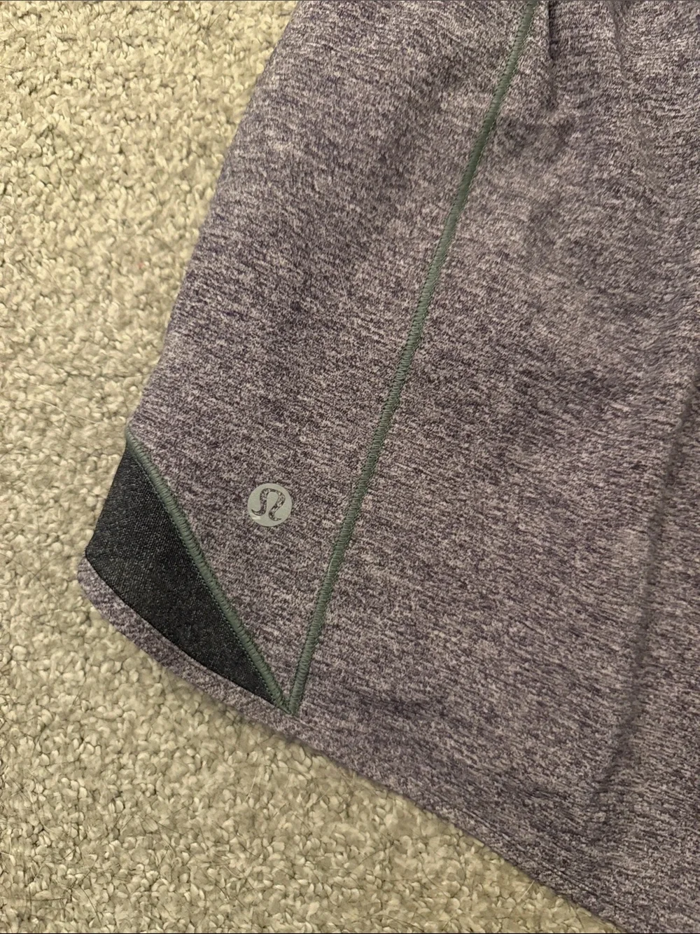 Women's Lululemon Heather Gray Active Shorts - Lightweight Running Shorts